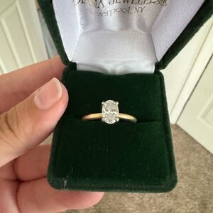 Elegant Gold and Silver Ring by